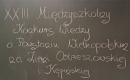 XXIII Międzyszkolny Konkurs Wiedzy o Powstaniu Wielkopolskim