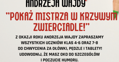 KONKURS NA KARYKATURĘ ANDRZEJA WAJDY