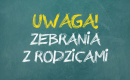 Zebrania z rodzicami