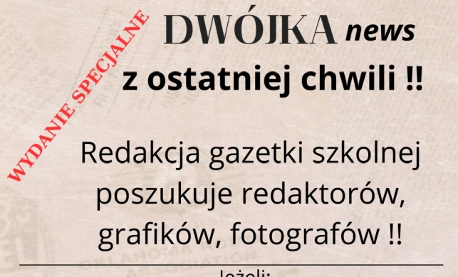 Redakcja gazetki szkolnej